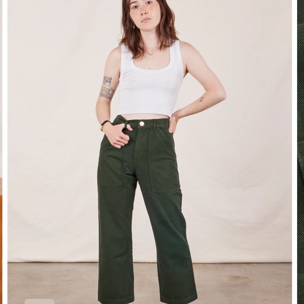 Big Bud Hunter/Fatigue Green Work Pants